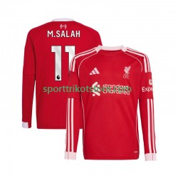 Liverpool Herren Heim trikot 2025-2026 Langarm Mohamed Salah 11