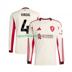 Liverpool Herren Auswärts trikot 2025-2026 Langarm Virgil van Dijk 4