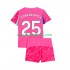Manchester City Kinderset Auswärts trikot 2025-2026 Kurzarm Torwart Gianluigi Donnarumma 25