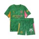 Manchester City Kinderset Heim trikot 2025-2026 Kurzarm Torwart Gianluigi Donnarumma 25
