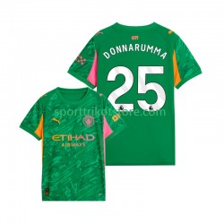 Manchester City Herren Heim trikot 2025-2026 Kurzarm Torwart Gianluigi Donnarumma 25