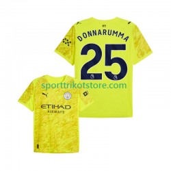Manchester City Herren Ausweich trikot 2025-2026 Kurzarm Torwart Gianluigi Donnarumma 25