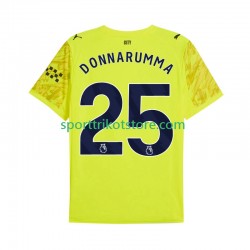 Manchester City Herren Ausweich trikot 2025-2026 Kurzarm Torwart Gianluigi Donnarumma 25