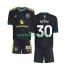 Manchester United Kinderset Ausweich trikot 2025-2026 Kurzarm Benjamin Sesko 30