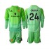 Manchester United Kinderset Viertes trikot 2025-2026 Langarm Torwart Andre Onana 24