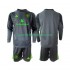 Manchester United Kinderset Auswärts trikot 2025-2026 Langarm Torwart