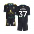 Manchester United Kinderset Ausweich trikot 2025-2026 Kurzarm Kobbie Mainoo 37
