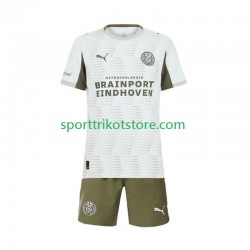 PSV Eindhoven Kinderset Ausweich trikot 2025-2026 Kurzarm