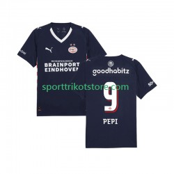 PSV Eindhoven Herren Auswärts trikot 2025-2026 Kurzarm Ricardo Pepi 9