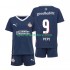 PSV Eindhoven Kinderset Auswärts trikot 2025-2026 Kurzarm Ricardo Pepi 9