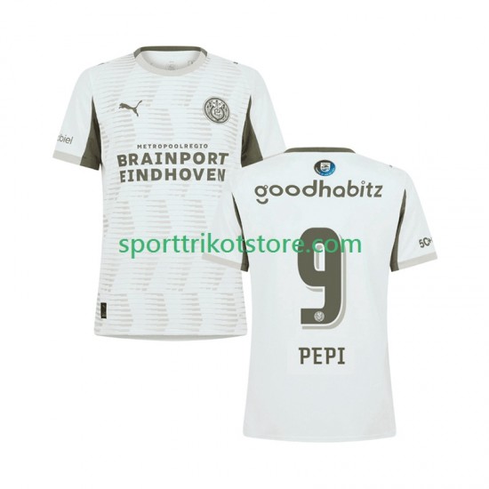 PSV Eindhoven Herren Ausweich trikot 2025-2026 Kurzarm Ricardo Pepi 9