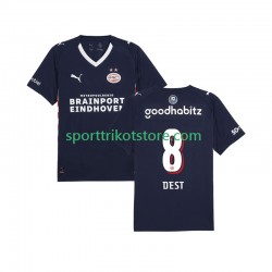 PSV Eindhoven Herren Auswärts trikot 2025-2026 Kurzarm Sergino Dest 8