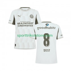 PSV Eindhoven Herren Ausweich trikot 2025-2026 Kurzarm Sergino Dest 8