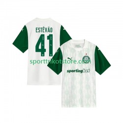 Palmeiras Herren Auswärts trikot 2025-2026 Kurzarm Estevao 41
