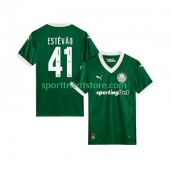 Palmeiras Herren Heim trikot 2025-2026 Kurzarm Estevao 41