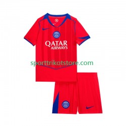 Paris Saint-Germain Kinderset Ausweich trikot 2025-2026 Kurzarm