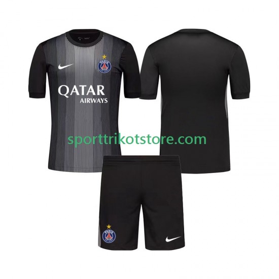Paris Saint-Germain Kinderset Heim trikot 2025-2026 Kurzarm Torwart