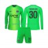 Paris Saint-Germain Kinderset Auswärts trikot 2025-2026 Langarm Torwart Lucas Chevalier 30