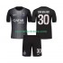 Paris Saint-Germain Kinderset Heim trikot 2025-2026 Kurzarm Torwart Lucas Chevalier 30