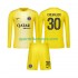 Paris Saint-Germain Kinderset Ausweich trikot 2025-2026 Langarm Torwart Lucas Chevalier 30