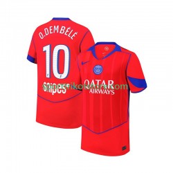 Paris Saint-Germain Herren Ausweich trikot 2025-2026 Kurzarm Ousmane Dembele 10