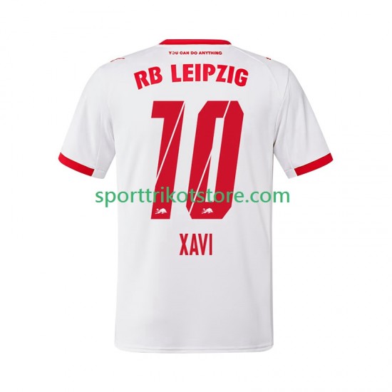 RB Leipzig Herren Heim trikot 2025-2026 Kurzarm Xavi Simons 10