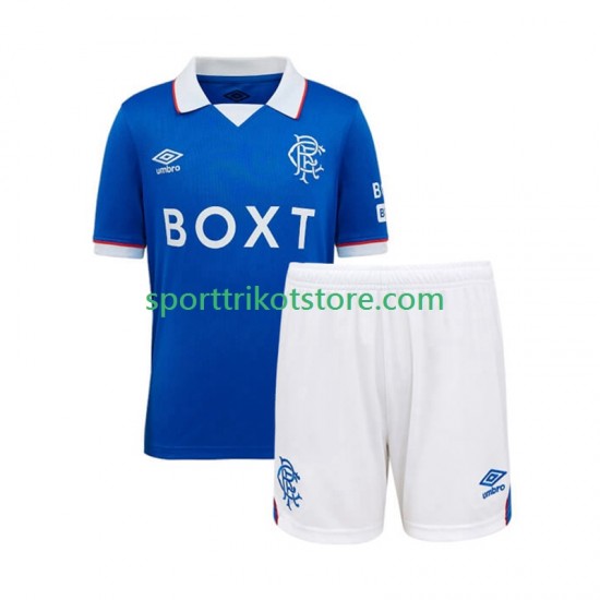 Rangers Kinderset Heim trikot 2025-2026 Kurzarm