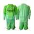Real Madrid Kinderset Auswärts trikot 2025-2026 Langarm