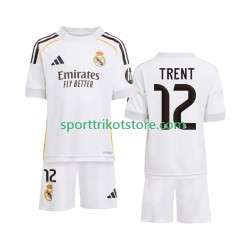 Real Madrid Kinderset Heim trikot 2025-2026 Kurzarm Trent Alexander-Arnold 12