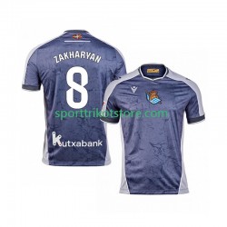Real Sociedad Herren Auswärts trikot 2025-2026 Kurzarm Arsen Zakharyan 8