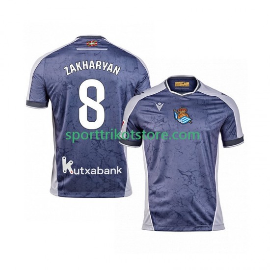 Real Sociedad Herren Auswärts trikot 2025-2026 Kurzarm Arsen Zakharyan 8