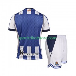 Real Sociedad Kinderset Heim trikot 2025-2026 Kurzarm