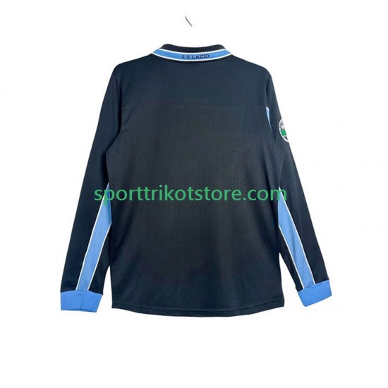Retro Lazio Rom Herren Auswärts trikot 1999 Langarm 1998