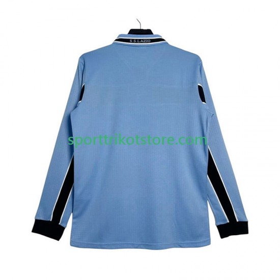 Retro Lazio Rom Herren Heim trikot 1999 Langarm 1998