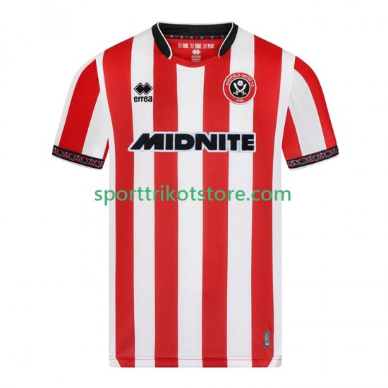 Sheffield United Herren Heim trikot 2025-2026 Kurzarm
