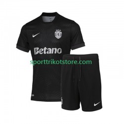 Sporting CP Kinderset Auswärts trikot 2025-2026 Kurzarm