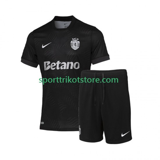 Sporting CP Kinderset Auswärts trikot 2025-2026 Kurzarm