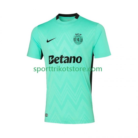 Sporting CP Herren Ausweich trikot 2025-2026 Kurzarm