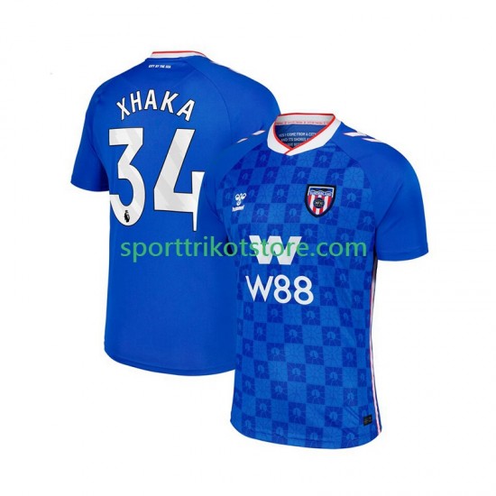 Herren Auswärts trikot 2025-2026 Kurzarm Sunderland Granit Xhaka 34