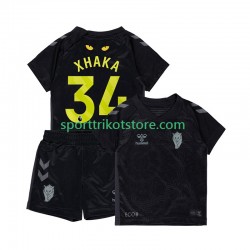 Kinderset Ausweich trikot 2025-2026 Kurzarm Sunderland Granit Xhaka 34