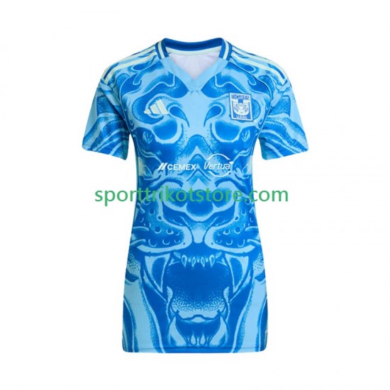 UANL Tigres Dame Auswärts trikot 2025-2026 Kurzarm