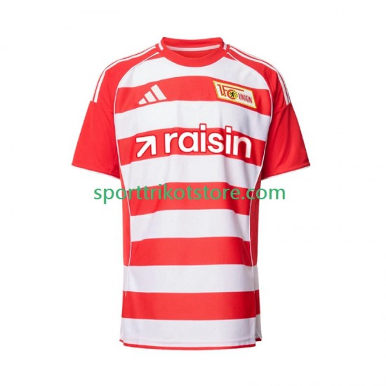 Union Berlin Herren Heim trikot 2025-2026 Kurzarm