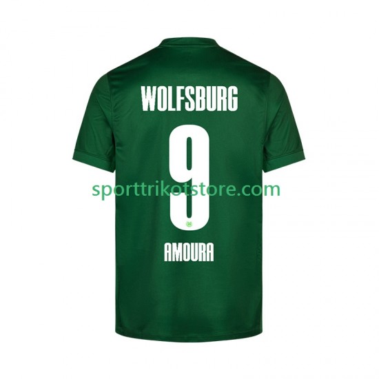 VfL Wolfsburg Herren Heim trikot 2025-2026 Kurzarm Mohamed Amoura 9