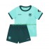 Wolverhampton Wanderers Kinderset Auswärts trikot 2025-2026 Kurzarm