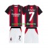 AC Mailand Kinderset Heim trikot 2027-2028 Kurzarm Gimenez 7