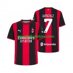 AC Mailand Herren Heim trikot 2027-2028 Kurzarm Gimenez 7