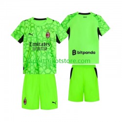 AC Mailand Kinderset Ausweich trikot 2027-2028 Kurzarm Torwart