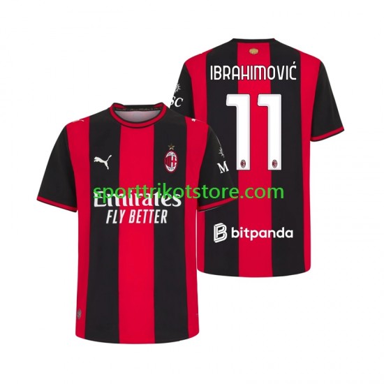 AC Mailand Herren Heim trikot 2027-2028 Kurzarm Ibrahimovic 11