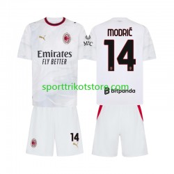 AC Mailand Kinderset Auswärts trikot 2027-2028 Kurzarm Luka Modric 14