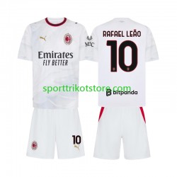 AC Mailand Kinderset Auswärts trikot 2027-2028 Kurzarm Rafael Leao 10